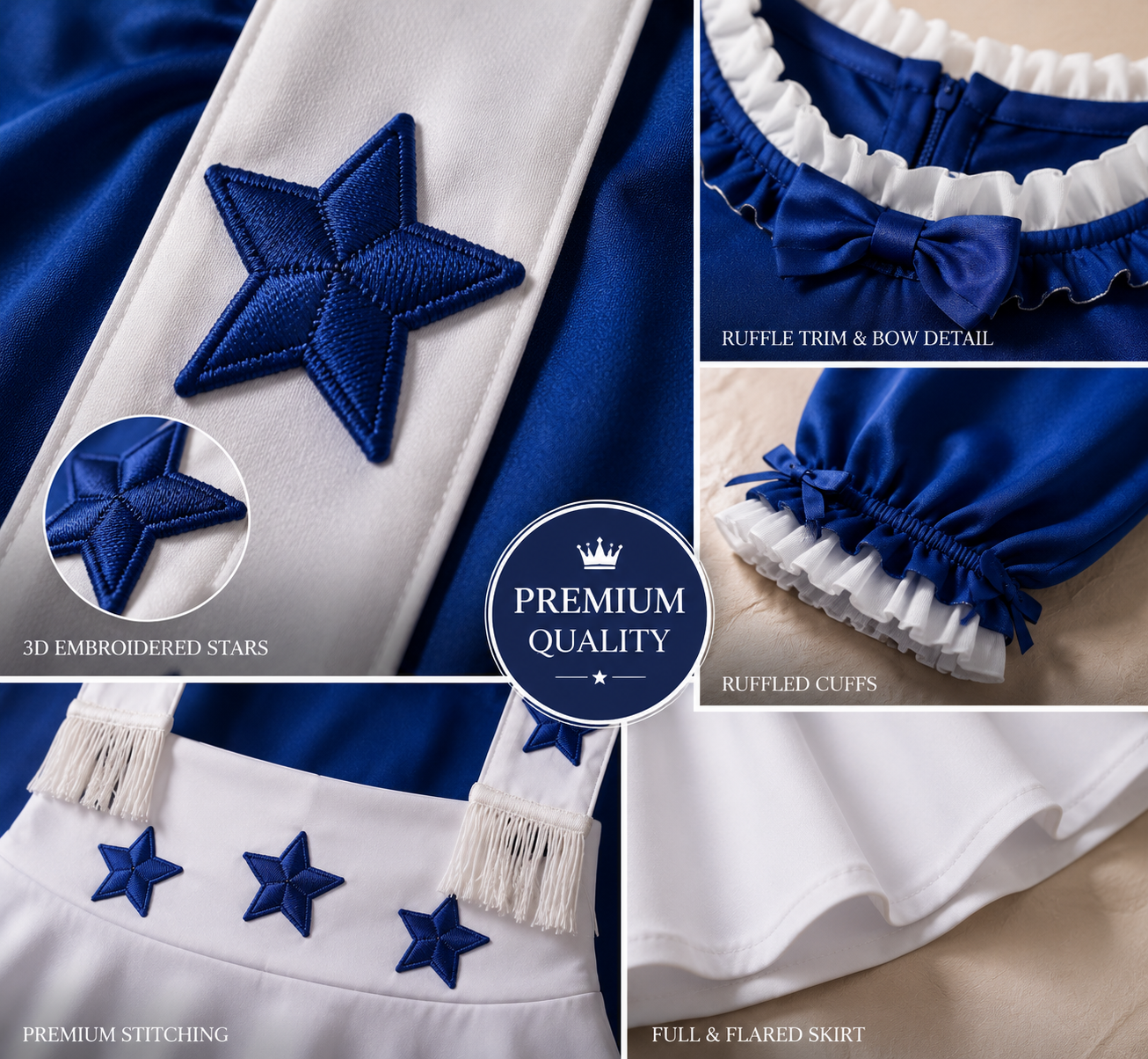 ⭐ The Star Spirit Cheerleader Dress