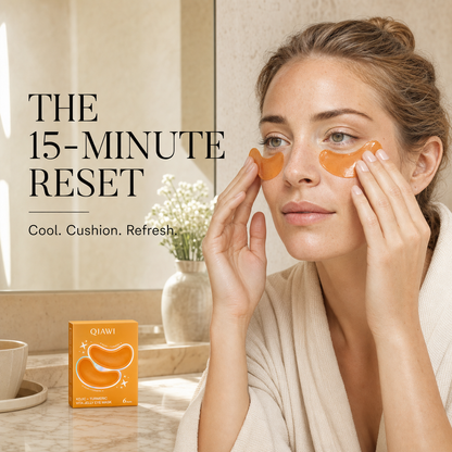 QIAWI Kojic + Turmeric Vita Jelly Eye Mask — 6 Pairs