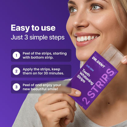 SmileGlow™ Whitening Strips