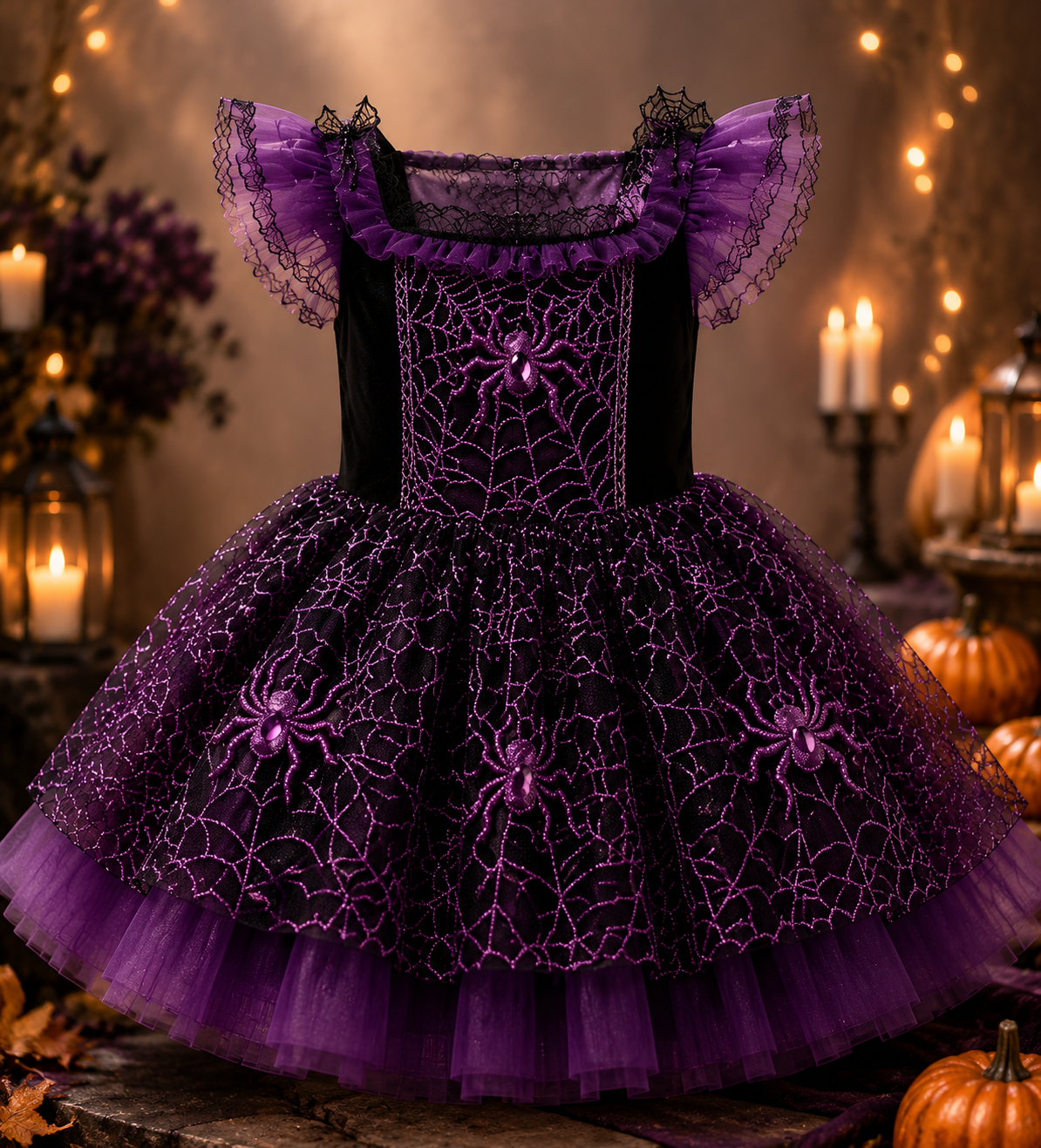 ✨ 50% OFF | The Enchanted Spider Princess Dress™ 🕷️