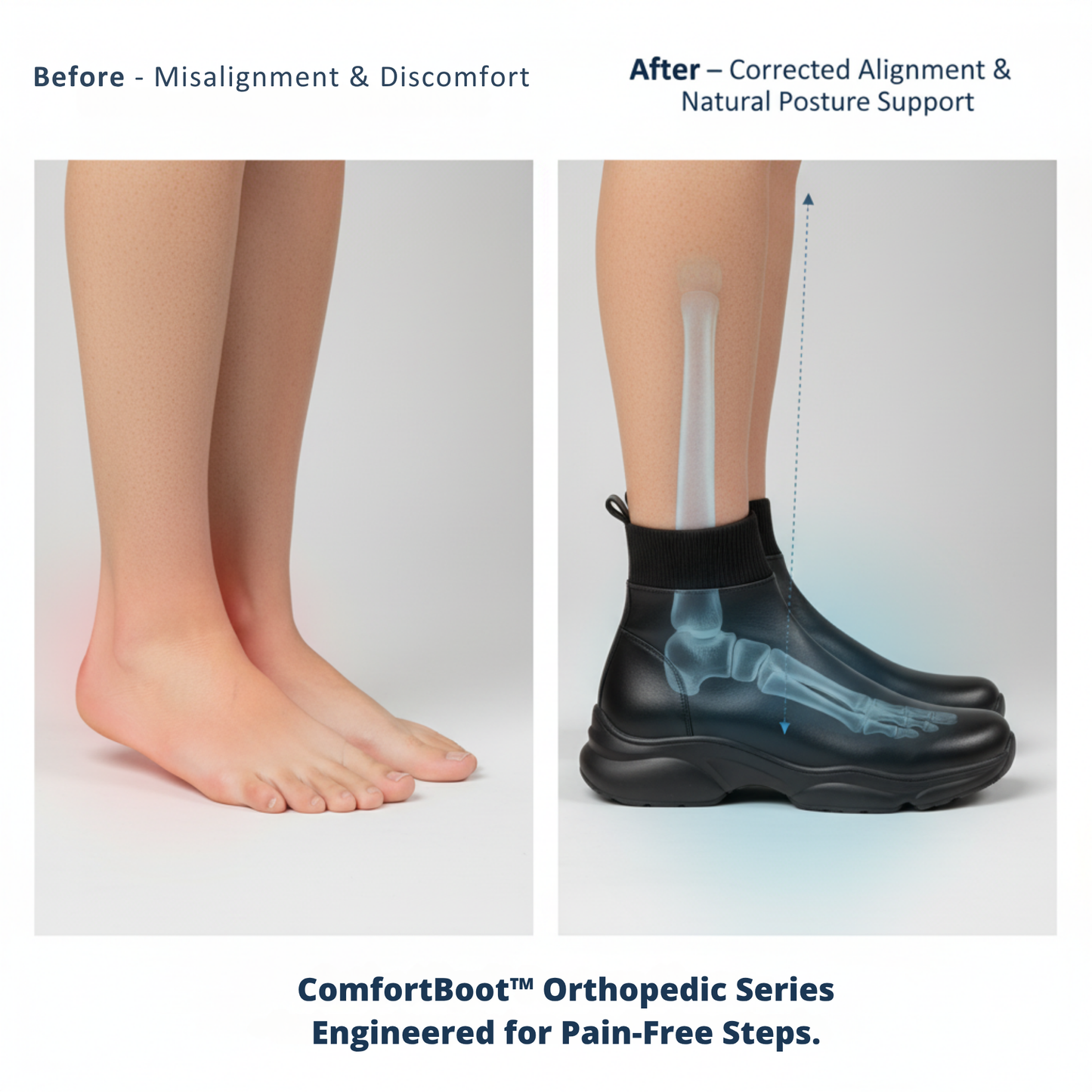 ComfortBoots™ - Feel Aligned, Supported, and Confident Again