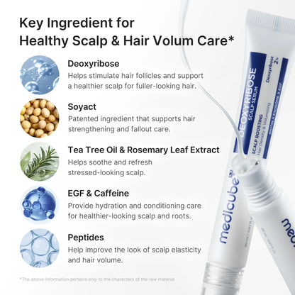 🔥LAST DAY 50% OFF - 💇‍♀️🌿Deoxyribose Scalp Serum | For Fuller-Looking Hair & Scalp Strengthening Roll-On Serum🧴✨