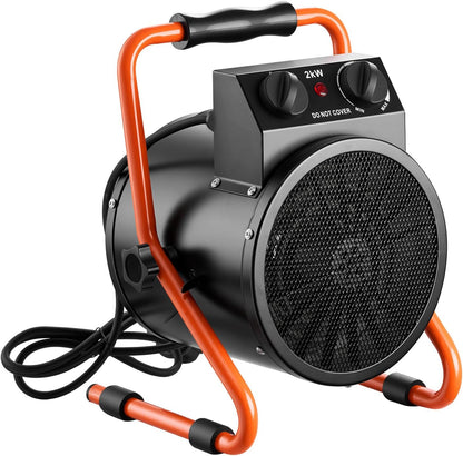1500W GREENHOUSE HEATER Thermostat Control • 25° Adjustable • IPX4 Water Resistant