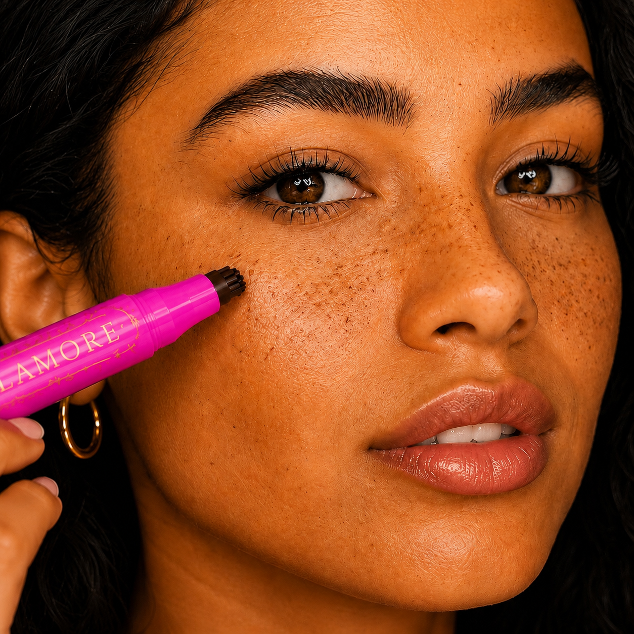 Waterproof Dual-Ended Aura Freckle Stamp Pen