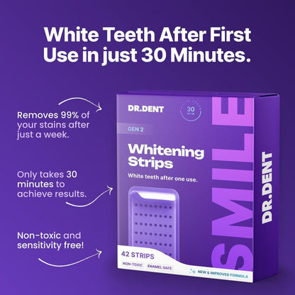 SmileGlow™ Whitening Strips
