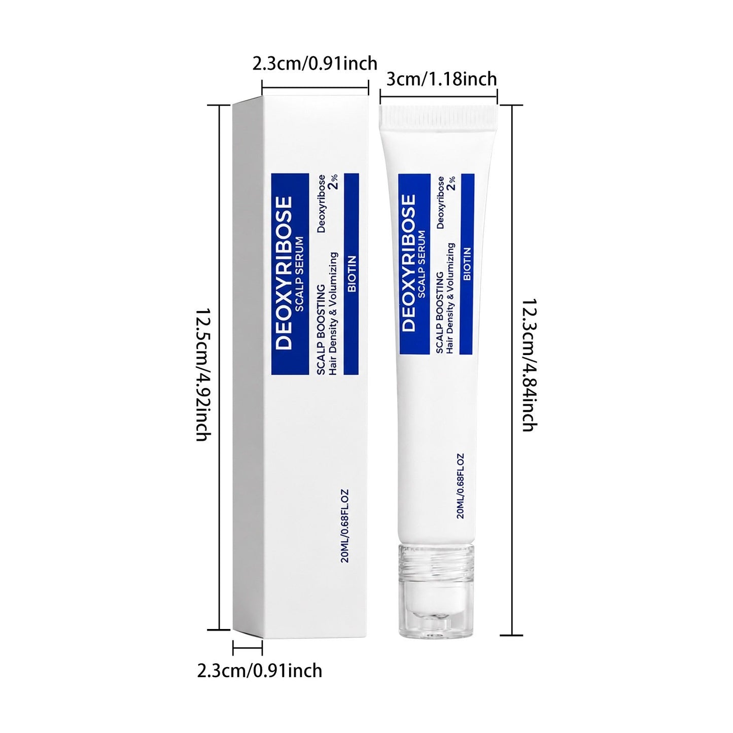 🔥LAST DAY 50% OFF - 💇‍♀️🌿Deoxyribose Scalp Serum | For Fuller-Looking Hair & Scalp Strengthening Roll-On Serum🧴✨
