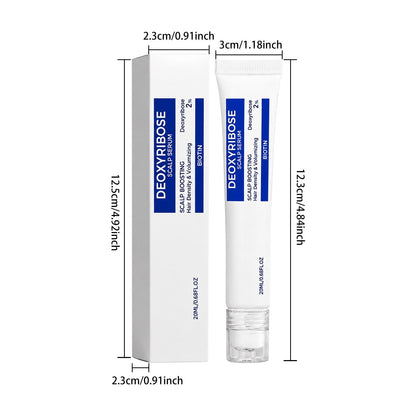 🔥LAST DAY 50% OFF - 💇‍♀️🌿Deoxyribose Scalp Serum | For Fuller-Looking Hair & Scalp Strengthening Roll-On Serum🧴✨