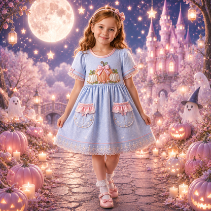 Enchanted Pumpkin Halloween Dress™