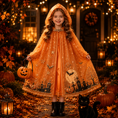 ✨ 50% OFF | The Enchanted Halloween Princess Cape 🎃