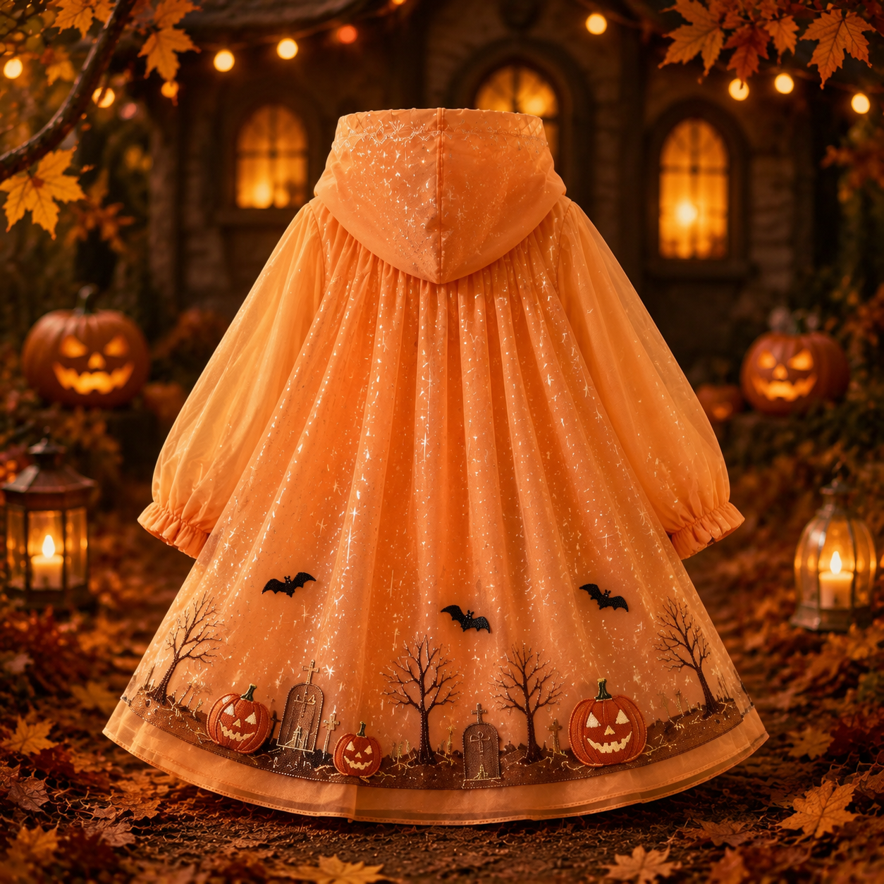 ✨ 50% OFF | The Enchanted Halloween Princess Cape 🎃
