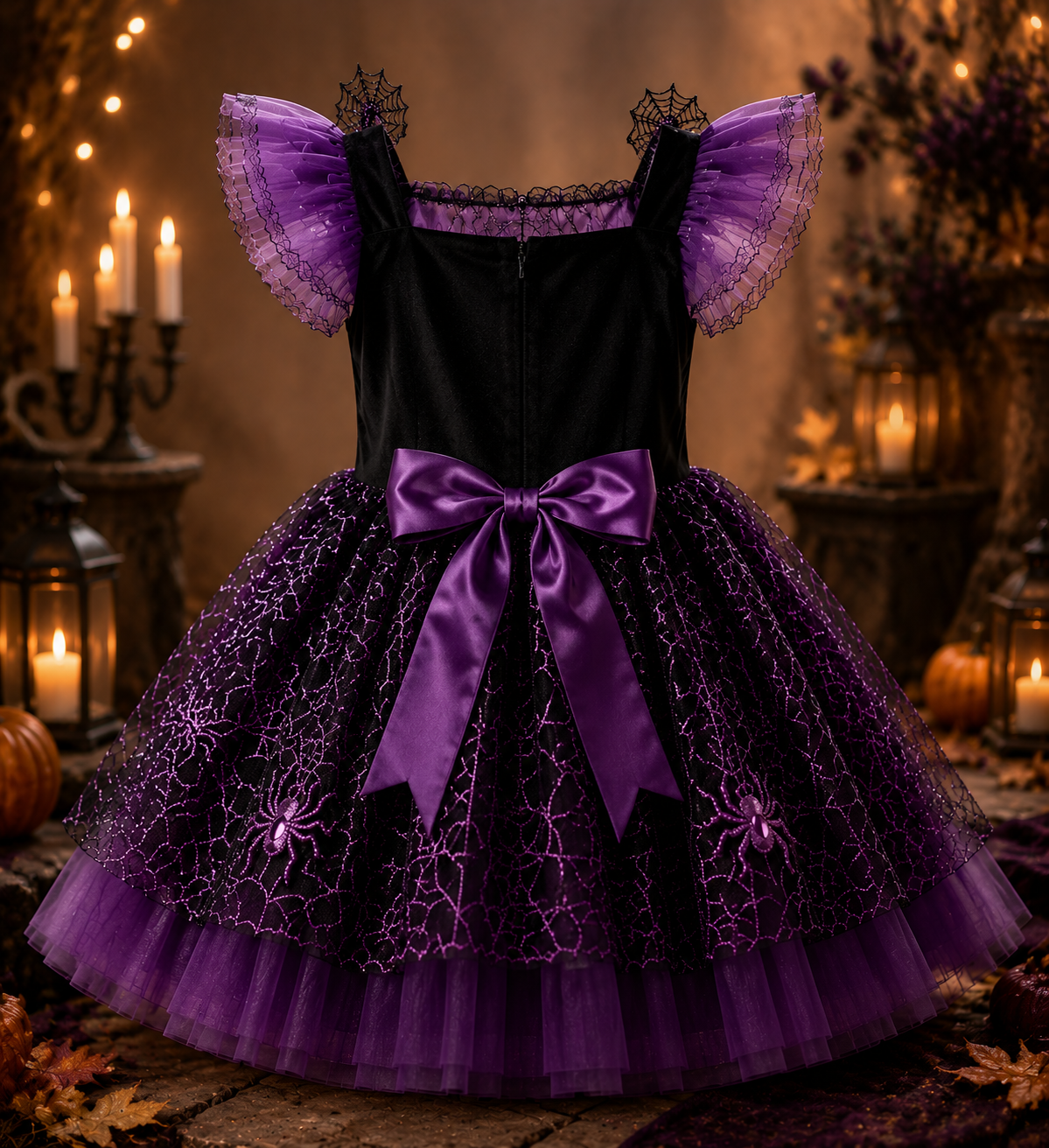 ✨ 50% OFF | The Enchanted Spider Princess Dress™ 🕷️