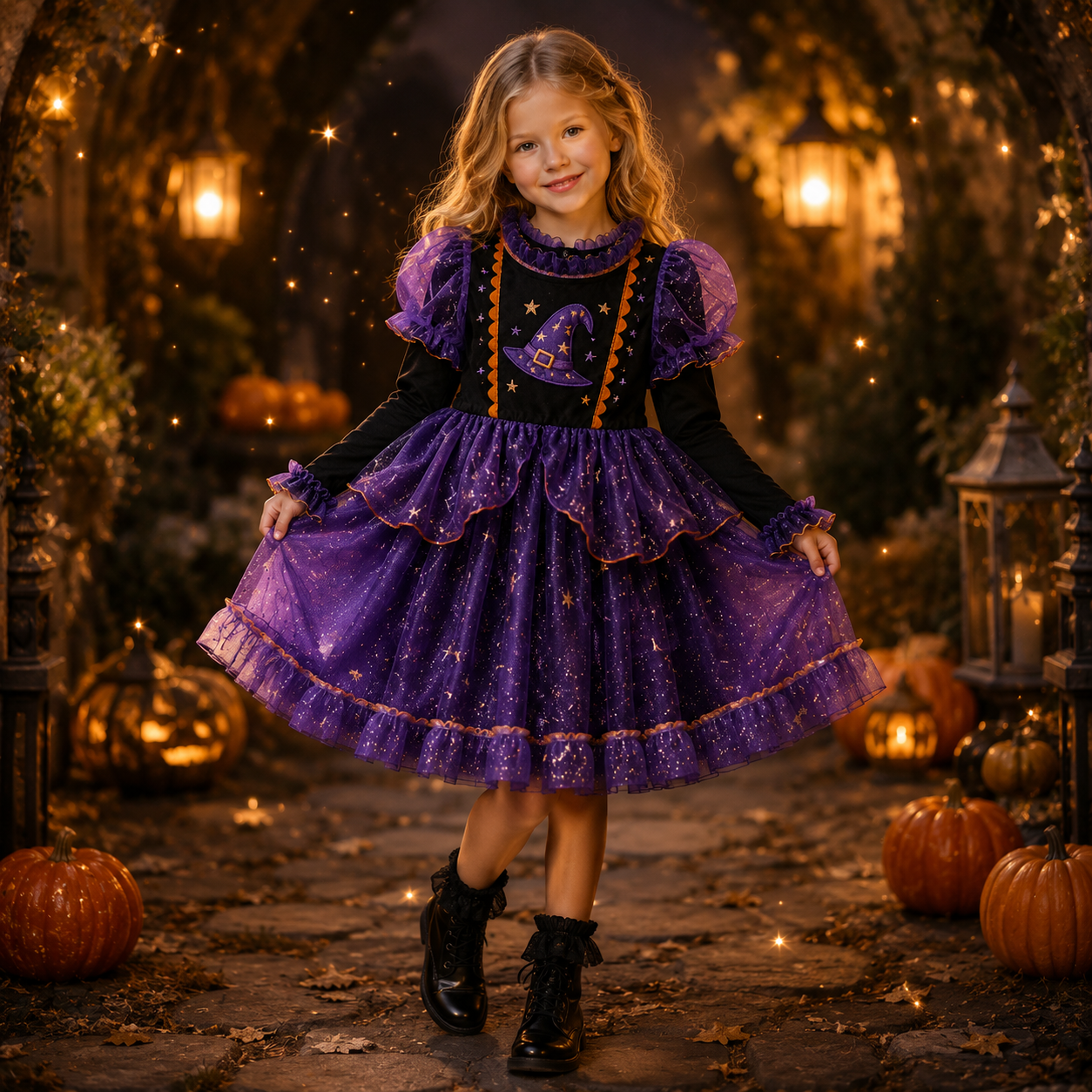 🪄 The Enchanted Witch Princess Dress™ — 50% OFF Today ✨