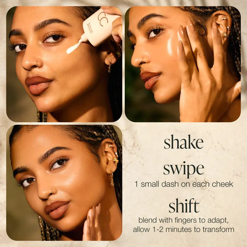 CC color-correcting tinted serum