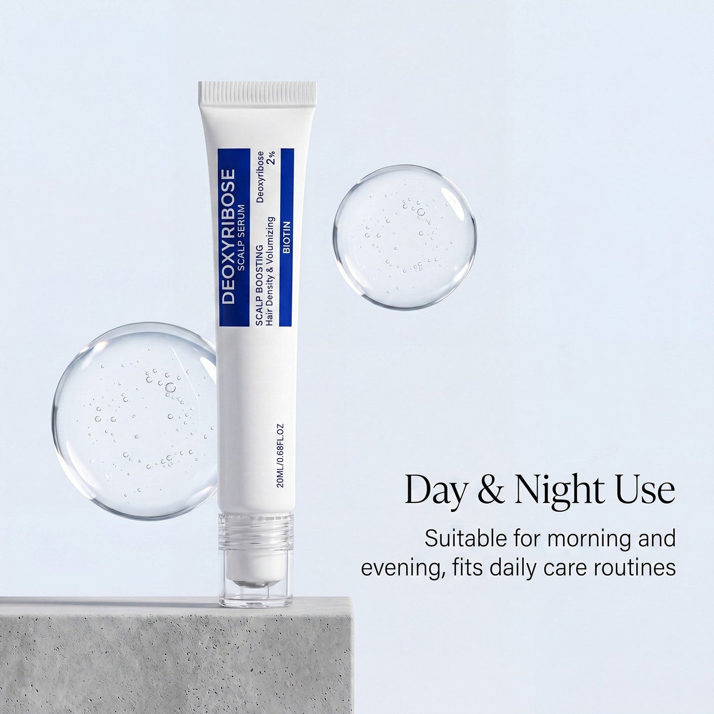 🔥LAST DAY 50% OFF - 💇‍♀️🌿Deoxyribose Scalp Serum | For Fuller-Looking Hair & Scalp Strengthening Roll-On Serum🧴✨
