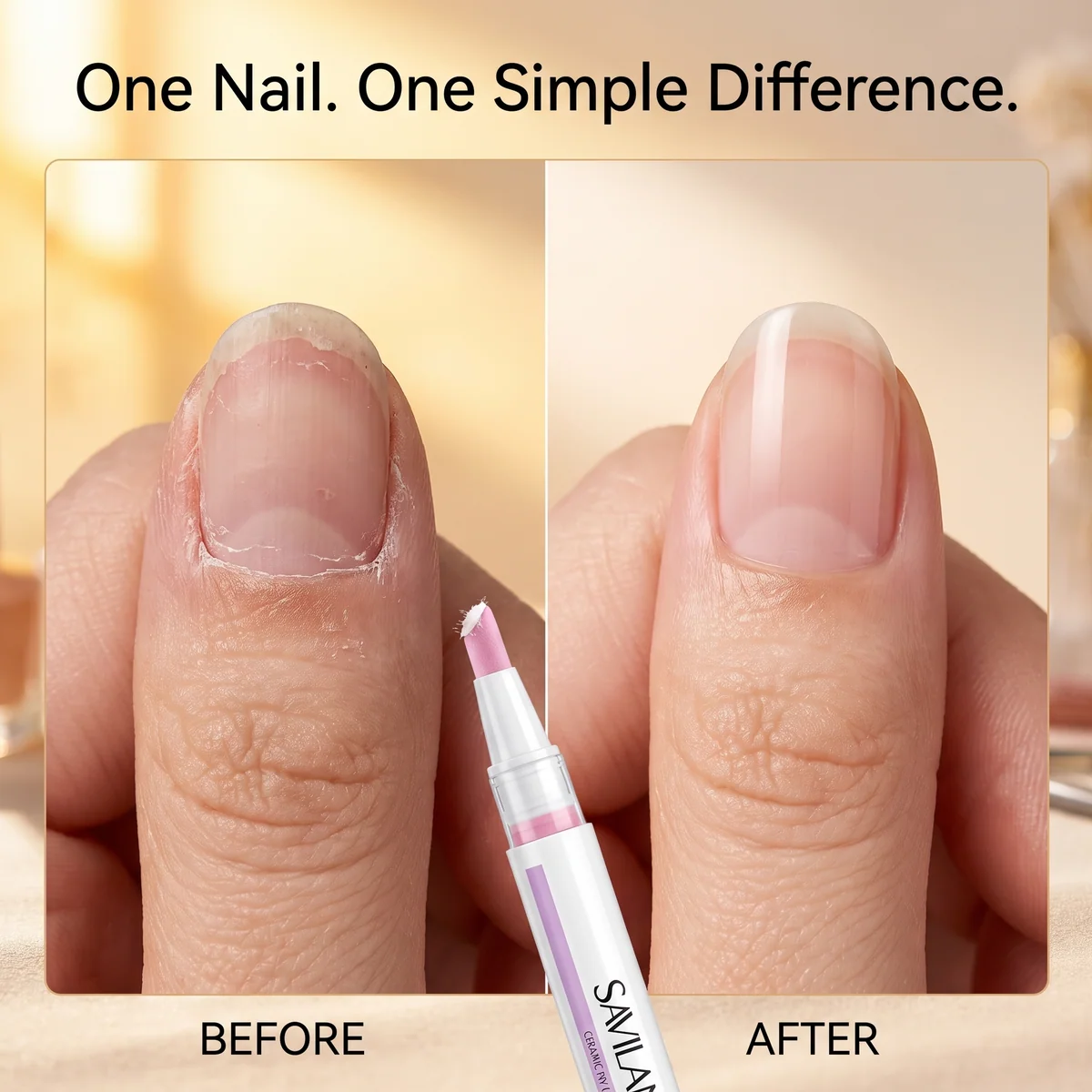SALON-GRADE TOOLS · 2-IN-1 PEN SET · GEL & ACRYLIC SAFE