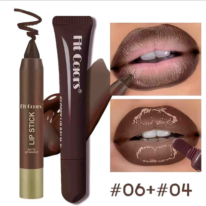Fit Colors Matte Lip Liner & Moisturizing Lip Oil Set
