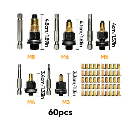 M3-M8 Set [60 pcs]