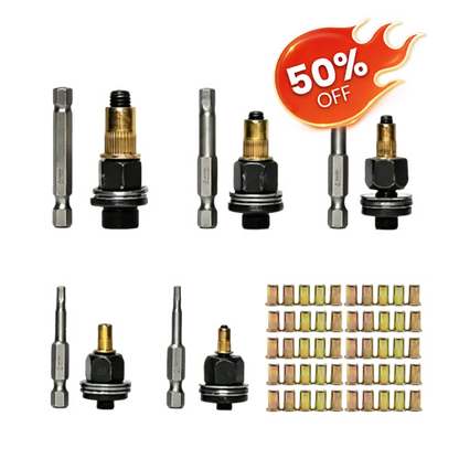 Professional Heavy-Duty Carbon Steel Rivet Nut Tool Set